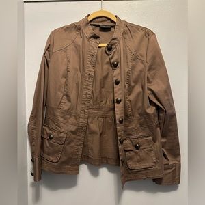 Light mauve utility jacket size 10 from New York & co Good condition